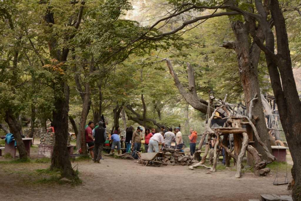 Camping Rio De Las Vueltas El Chalten Buitenkant foto